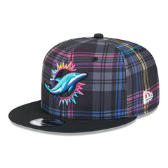 Miami Dolphins 2024 NFL Crucial Catch New Era 9FIFTY Snapback Cap Taass for sale
