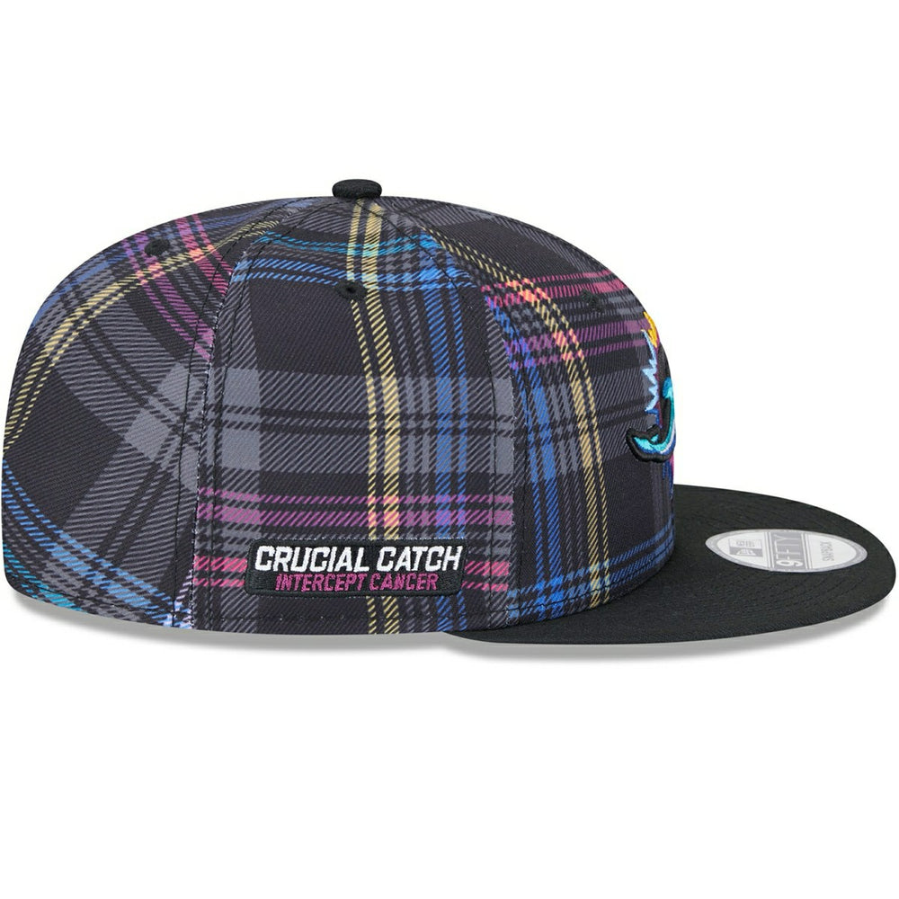 Miami Dolphins 2024 NFL Crucial Catch New Era 9FIFTY Snapback Cap Taass for sale