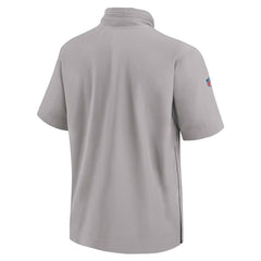Miami Dolphins 2024 NFL Sideline Nike Lightweight Coach Jacket Gray Fashion