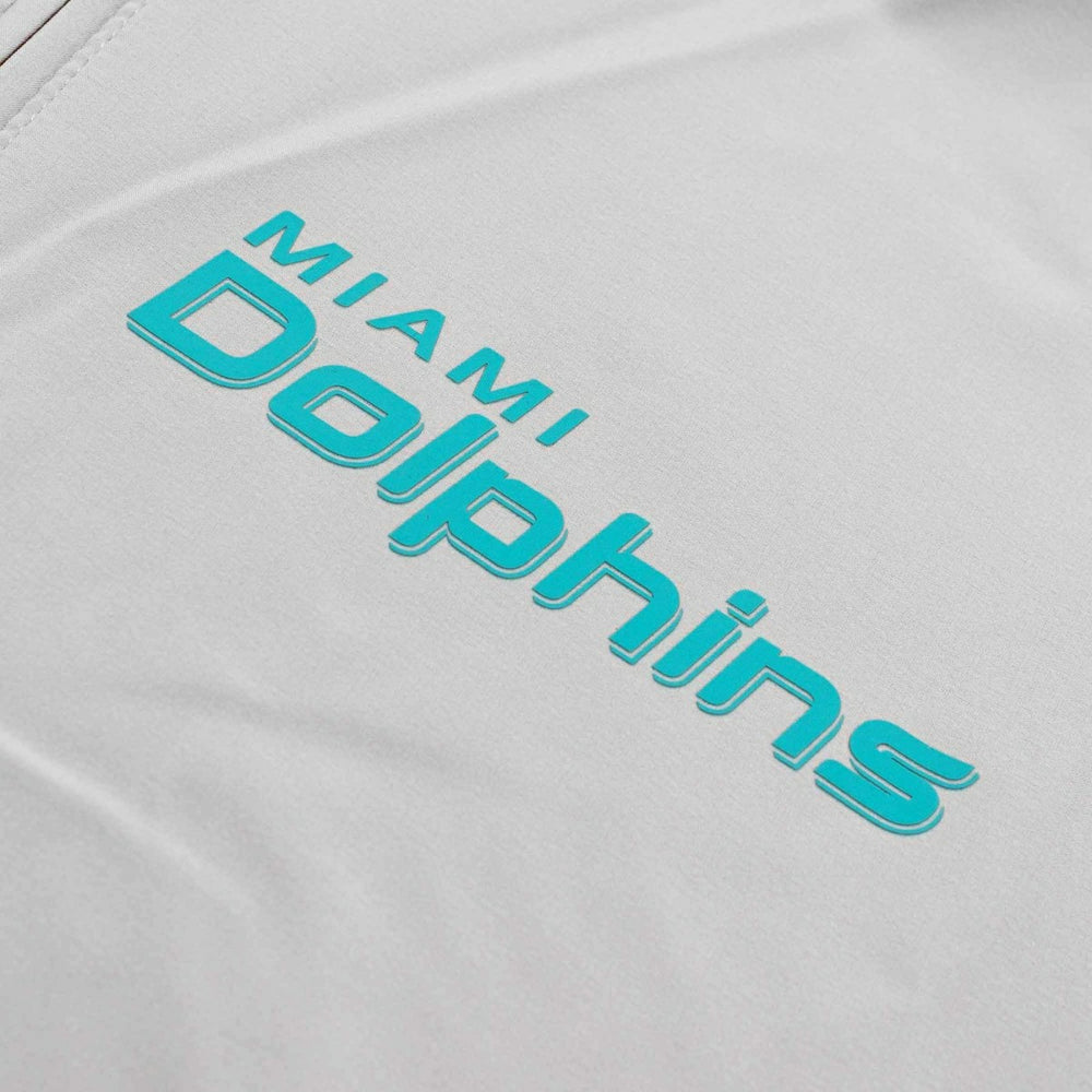 Miami Dolphins 2024 NFL Sideline Nike Lightweight Coach Jacket Gray Fashion