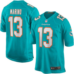 Dan Marino #13 Miami Dolphins Nike Game NFL Jersey Aqua Lifestyle