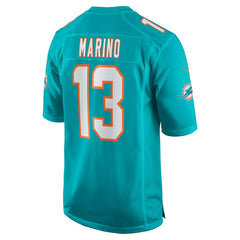 Dan Marino #13 Miami Dolphins Nike Game NFL Jersey Aqua Lifestyle