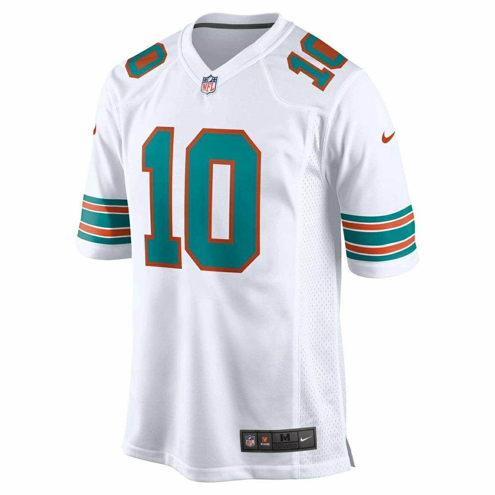 Tyreek Hill #10 Miami Dolphins Classic Nike Game NFL Jersey White Taass sale