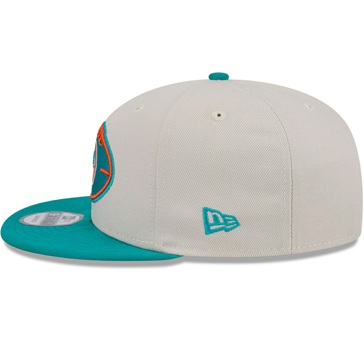 Miami Dolphins Historic 2024 NFL Sideline New Era 9FIFTY Snapback Cap Taass for sale