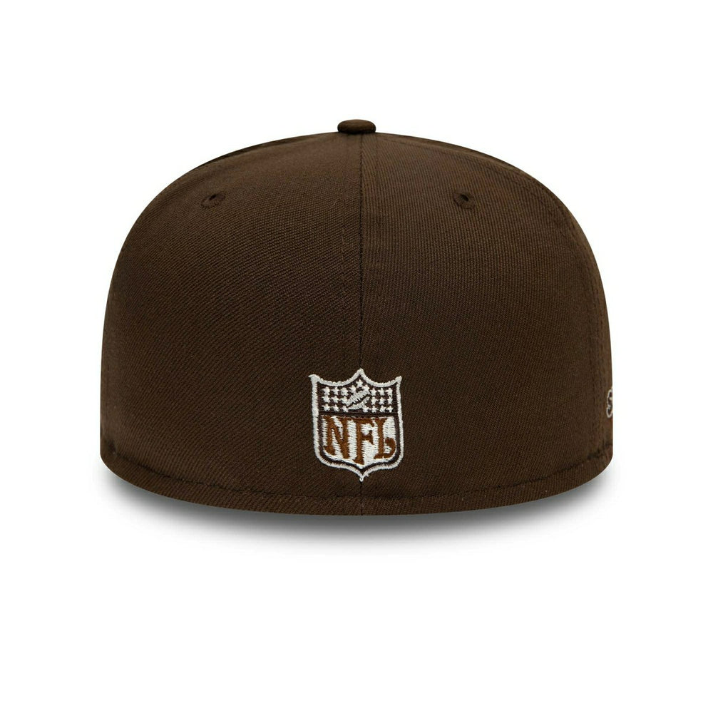 Miami Dolphins Walnut Super Bowl VII New Era 59FIFTY Fitted NFL Cap Classic