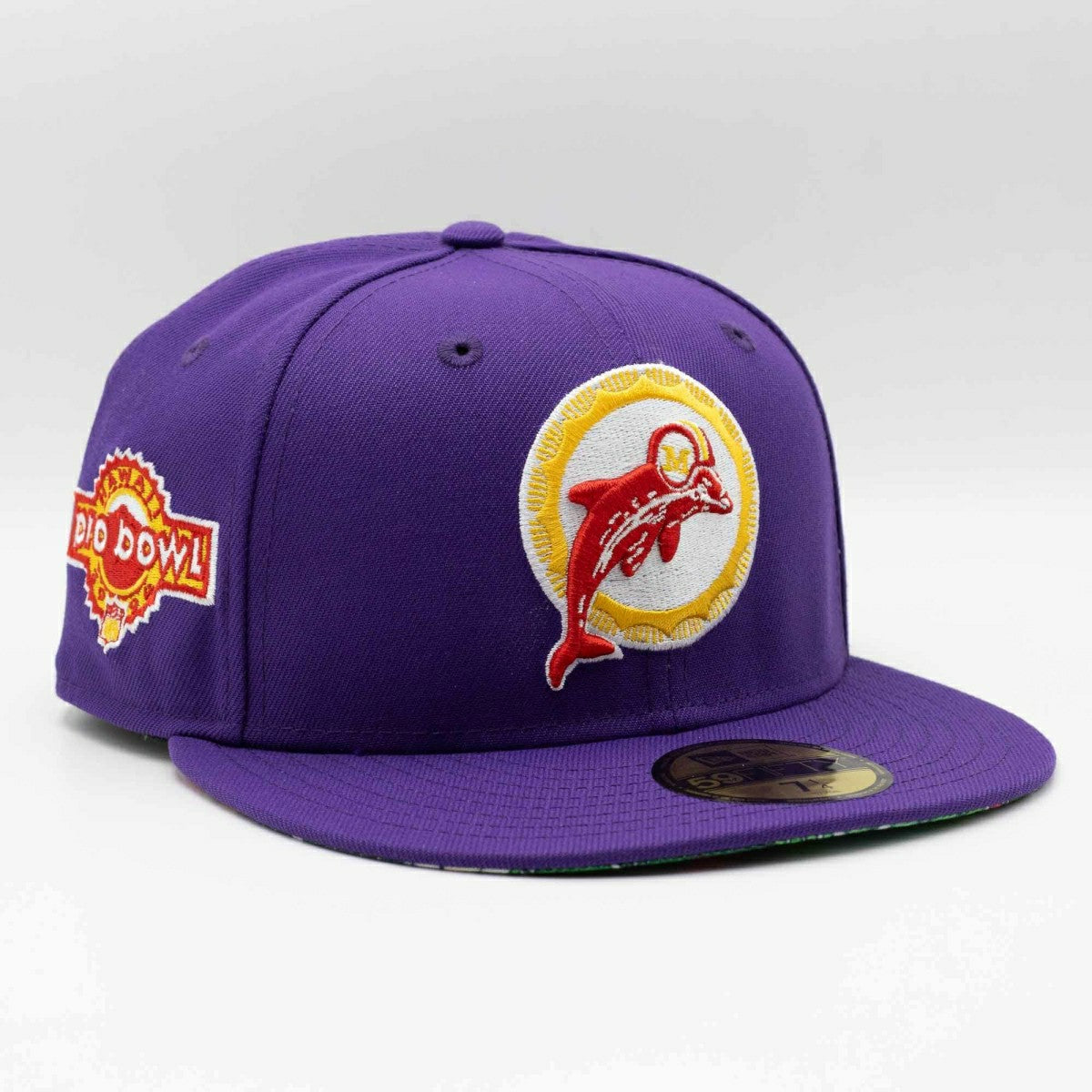 Miami Dolphins 1994 Pro Bowl New Era 59FIFTY Fitted NFL Cap Purple Fashion