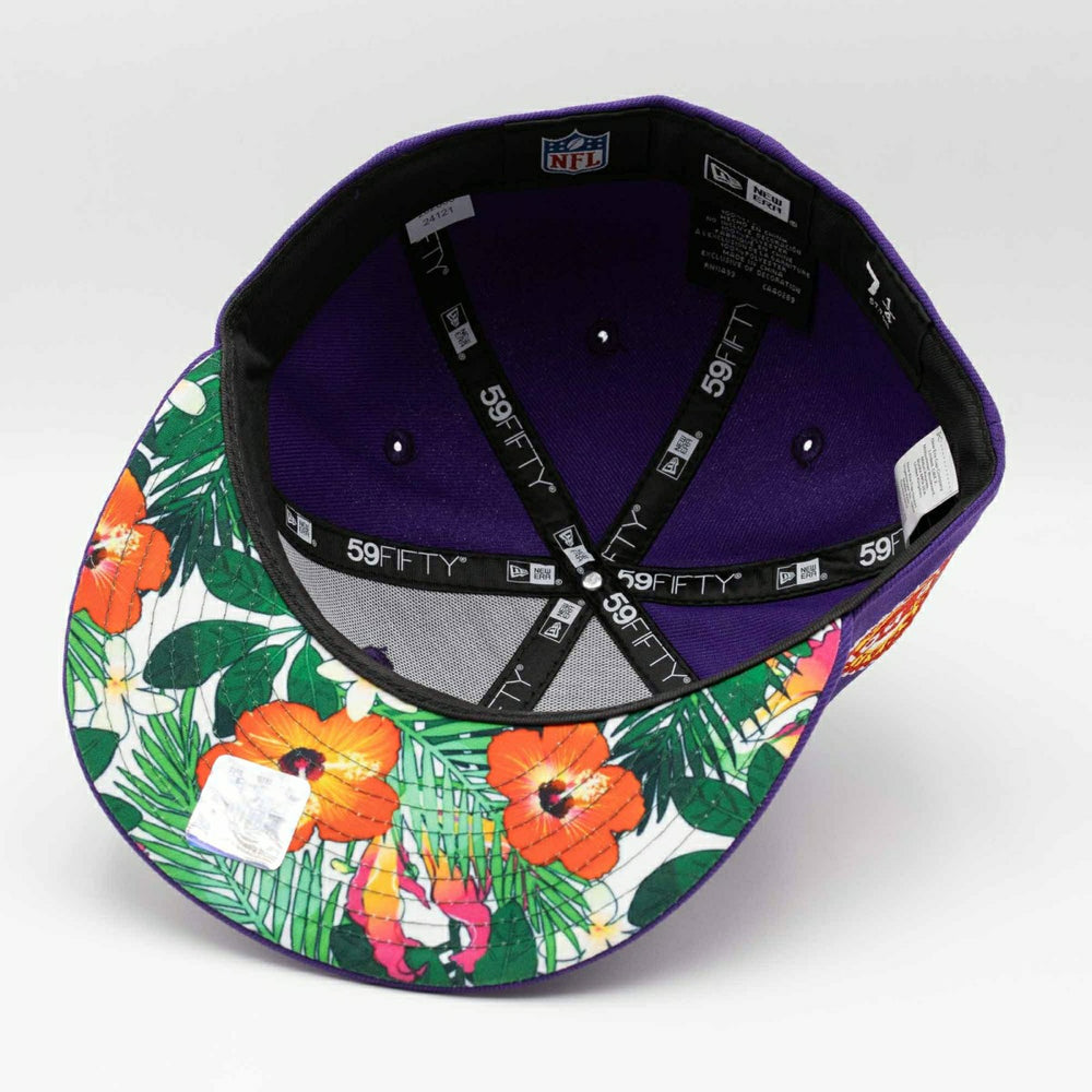 Miami Dolphins 1994 Pro Bowl New Era 59FIFTY Fitted NFL Cap Purple Fashion