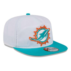 Miami Dolphins 2024 NFL Training Camp New Era Golfer Snapback Cap White Taass sale