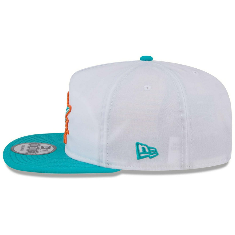 Miami Dolphins 2024 NFL Training Camp New Era Golfer Snapback Cap White Taass sale