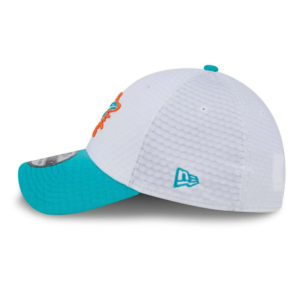 Miami Dolphins 2024 NFL Training Camp New Era 39THIRTY Flex Cap White Taass for sale