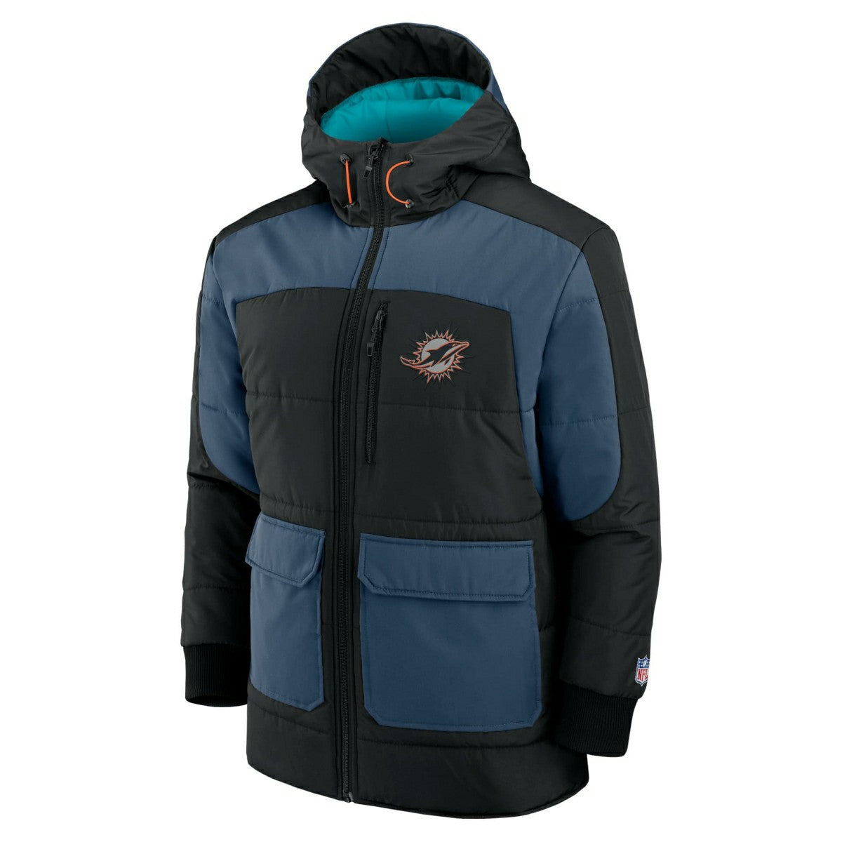 Miami Dolphins Fantech Padded NFL Winter Jacket Fashion