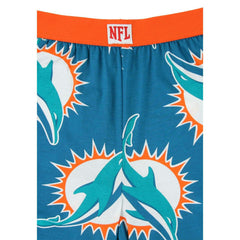 Miami Dolphins Recovered NFL Lounge Pants Teal Lifestyle