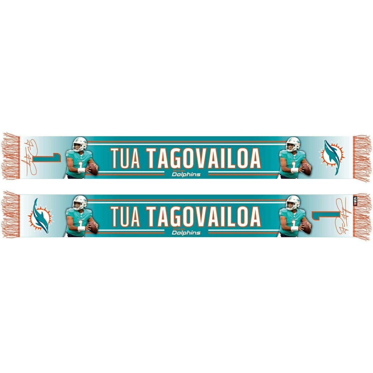 Tua Tagovailoa Miami Dolphins HD NFL Scarf Lifestyle