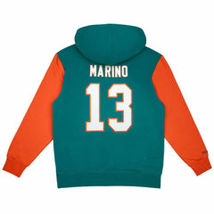 Dan Marino #13 Miami Dolphins N&N Player NFL Hoodie Aqua Lifestyle