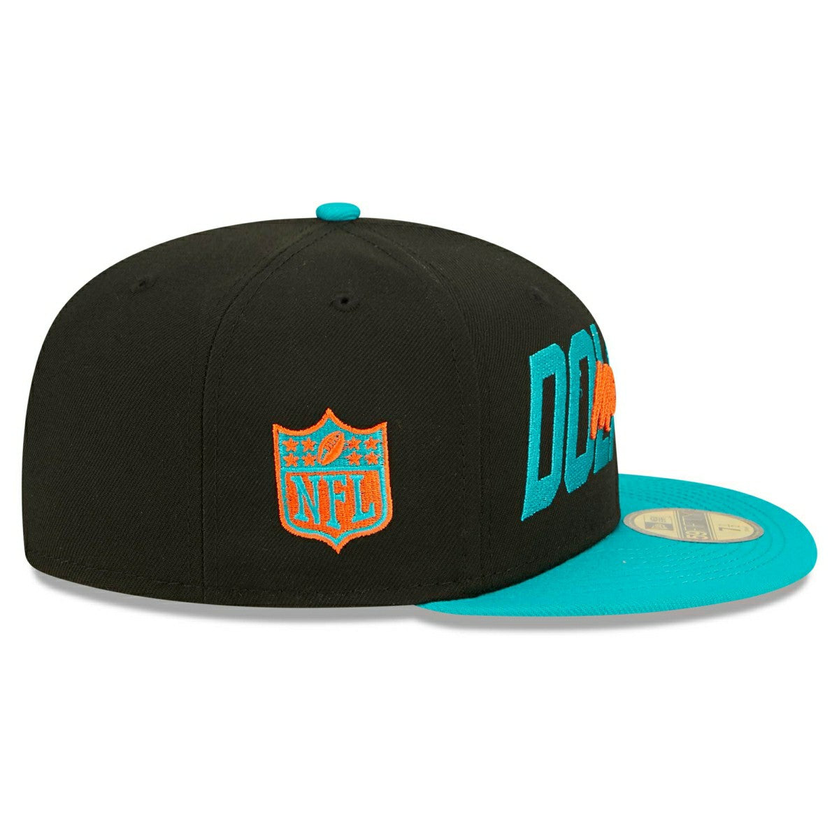 Miami Dolphins 2022 NFL Draft On-Stage New Era 59FIFTY Fitted Cap Classic