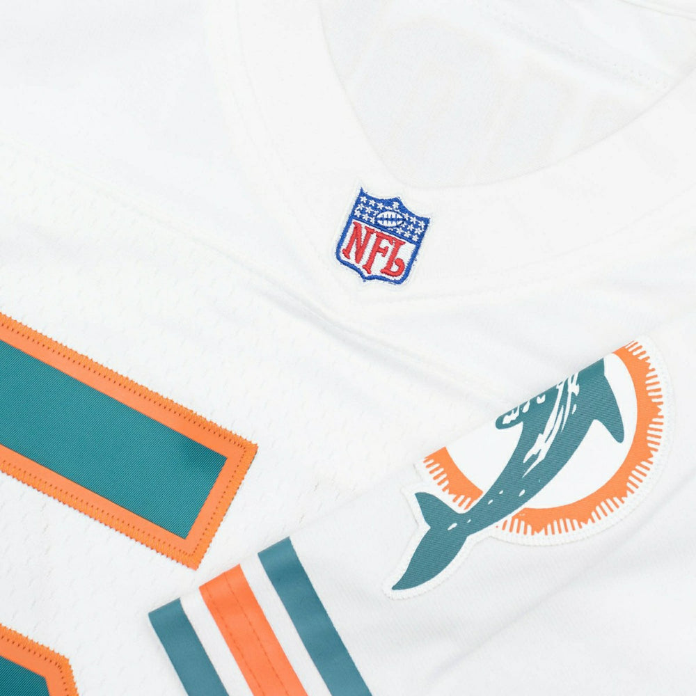 Zach Thomas #54 Miami Dolphins Mitchell & Ness Throwback NFL Jersey White Fashion
