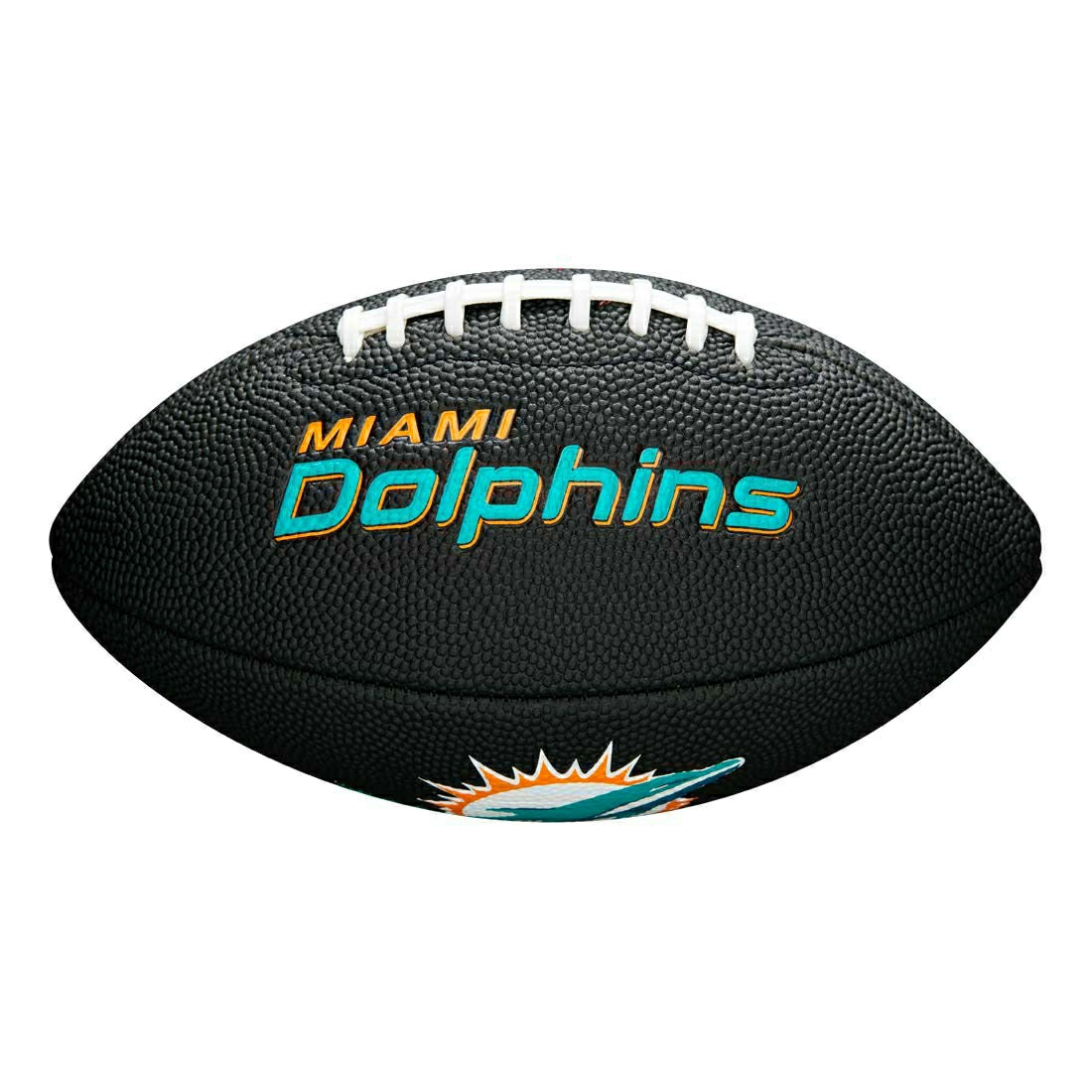 Miami Dolphins NFL Wilson Mini Football Black Fashion