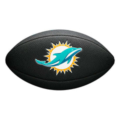 Miami Dolphins NFL Wilson Mini Football Black Fashion