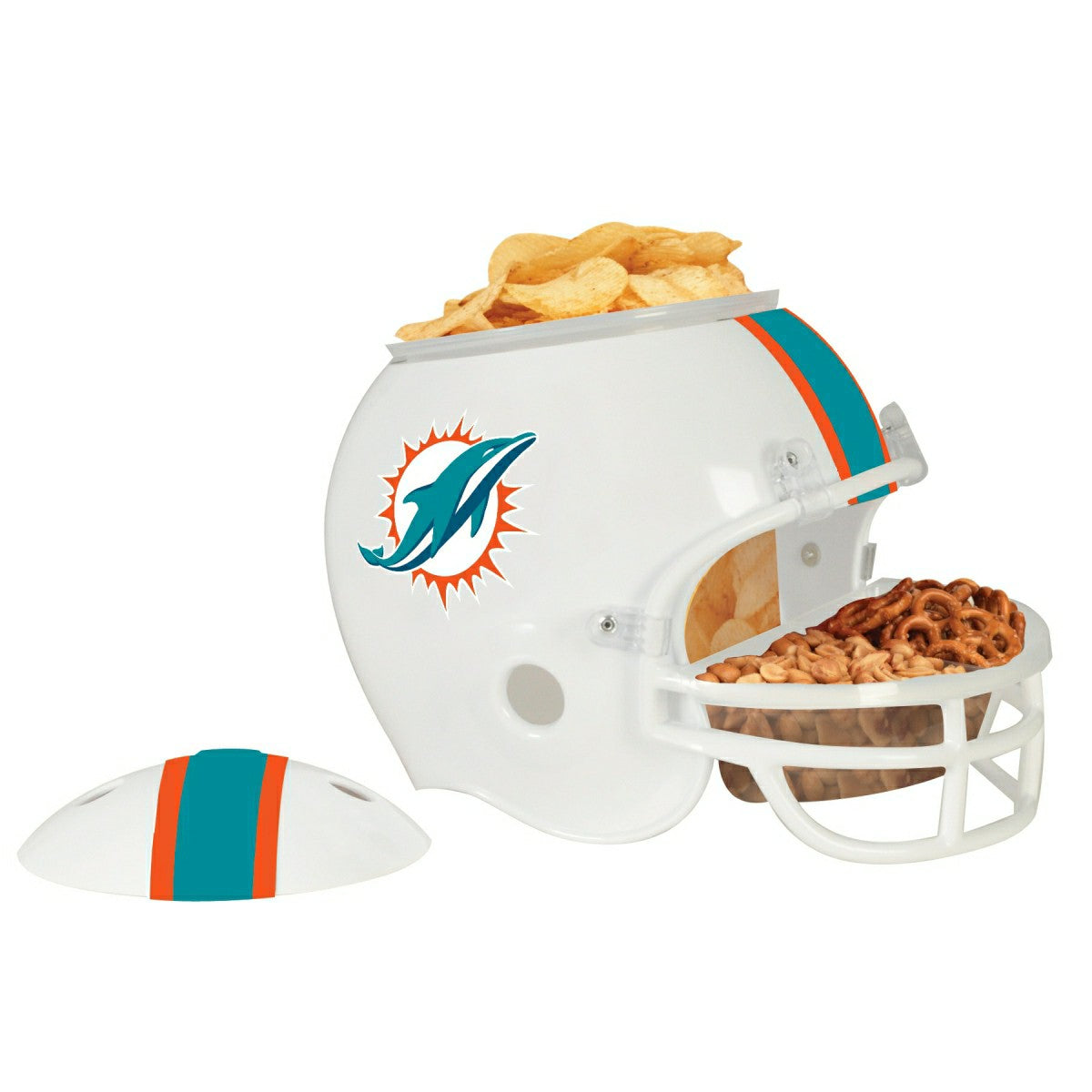 Miami Dolphins Football NFL Snack Helmet Taass US