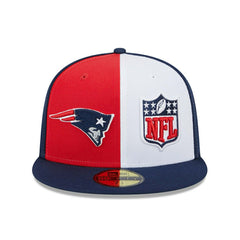 New England Patriots On-Field 2023 NFL Sideline New Era 59FIFTY Fitted Cap Classic