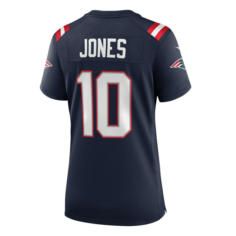 Mac Jones #10 New England Patriots Nike Game NFL Jersey Navy (WOMEN'S) Lifestyle
