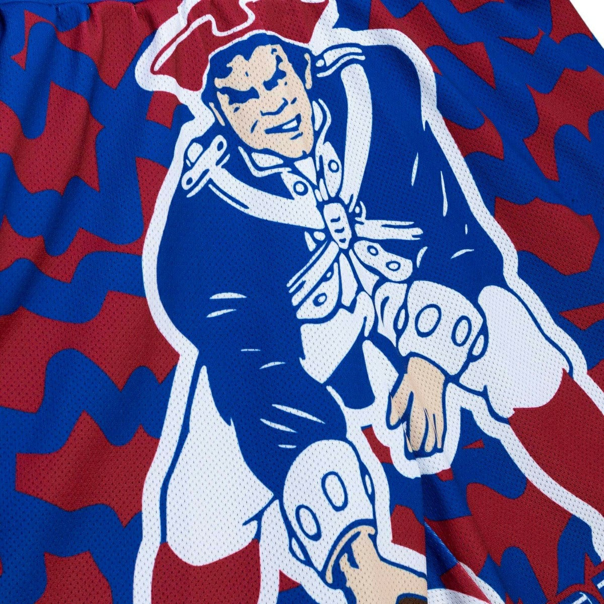 New England Patriots Mitchell & Ness Jumbotron 2.0 NFL Shorts Lifestyle