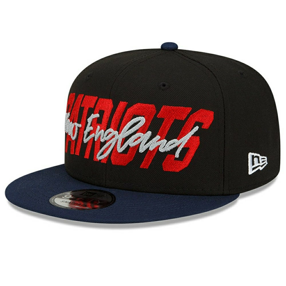 New England Patriots Official 2022 NFL Draft New Era 9FIFTY Snapback Cap Taass for sale