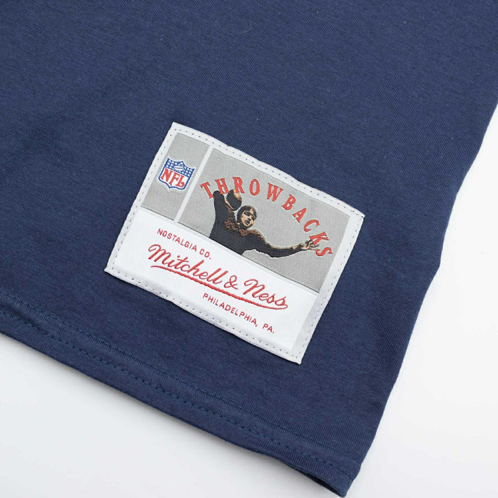 Tedy Bruschi #54 New England Patriots Mitchell & Ness NFL T-Shirt Navy Lifestyle