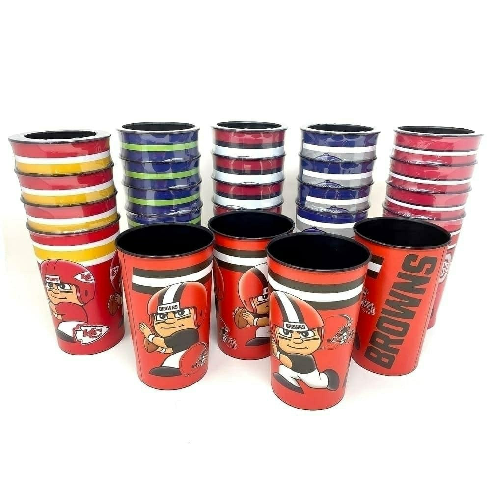 New England Patriots NFL TeenyMates Party Cup Set (4-Pack) Fashion