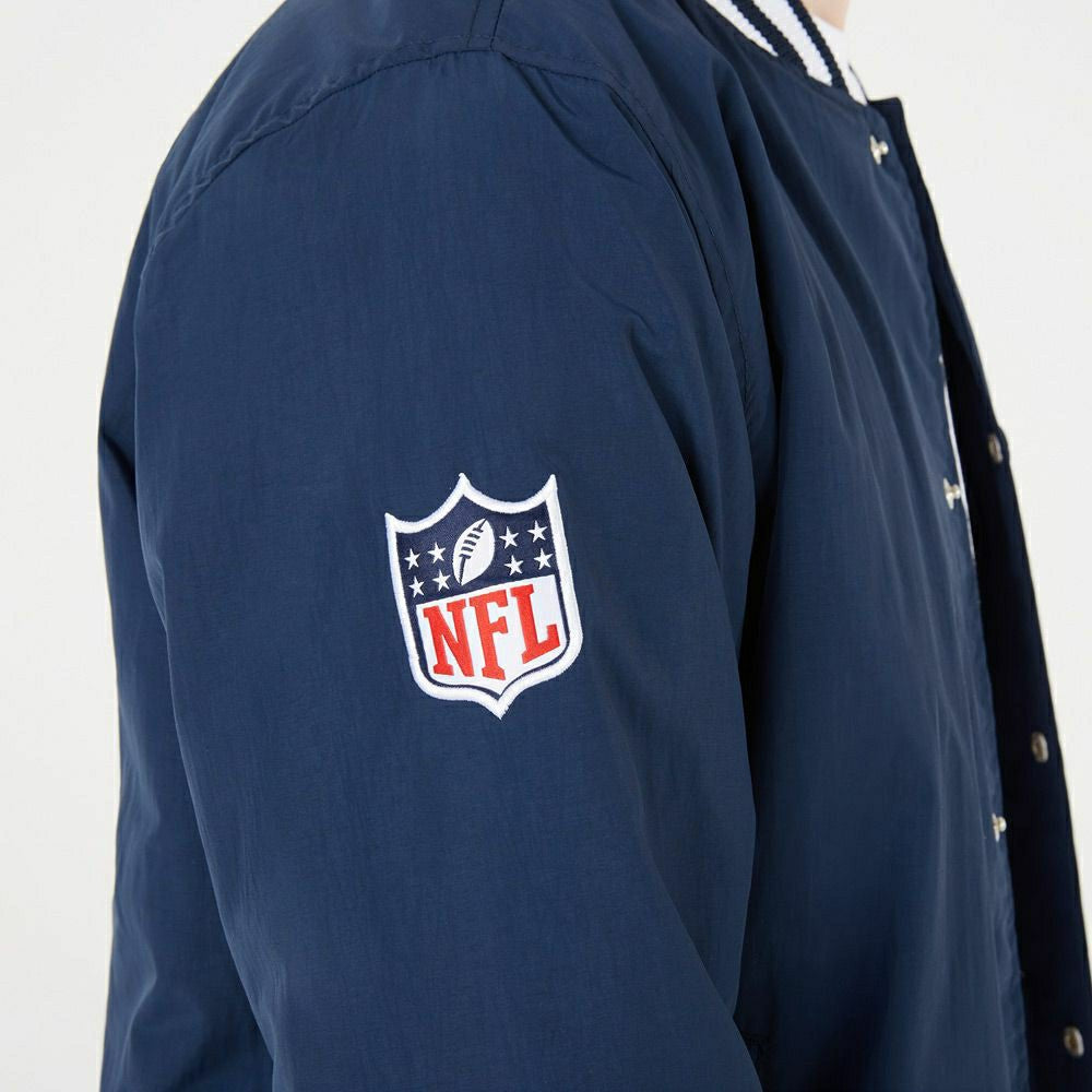 New England Patriots Wordmark New Era NFL Bomber Jacket Taass US