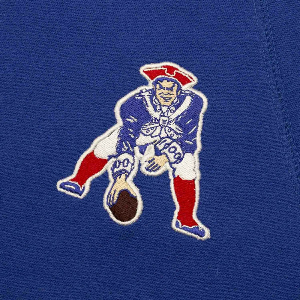 New England Patriots Funnel Neck Pullover NFL Hoodie (WOMEN'S) Classic