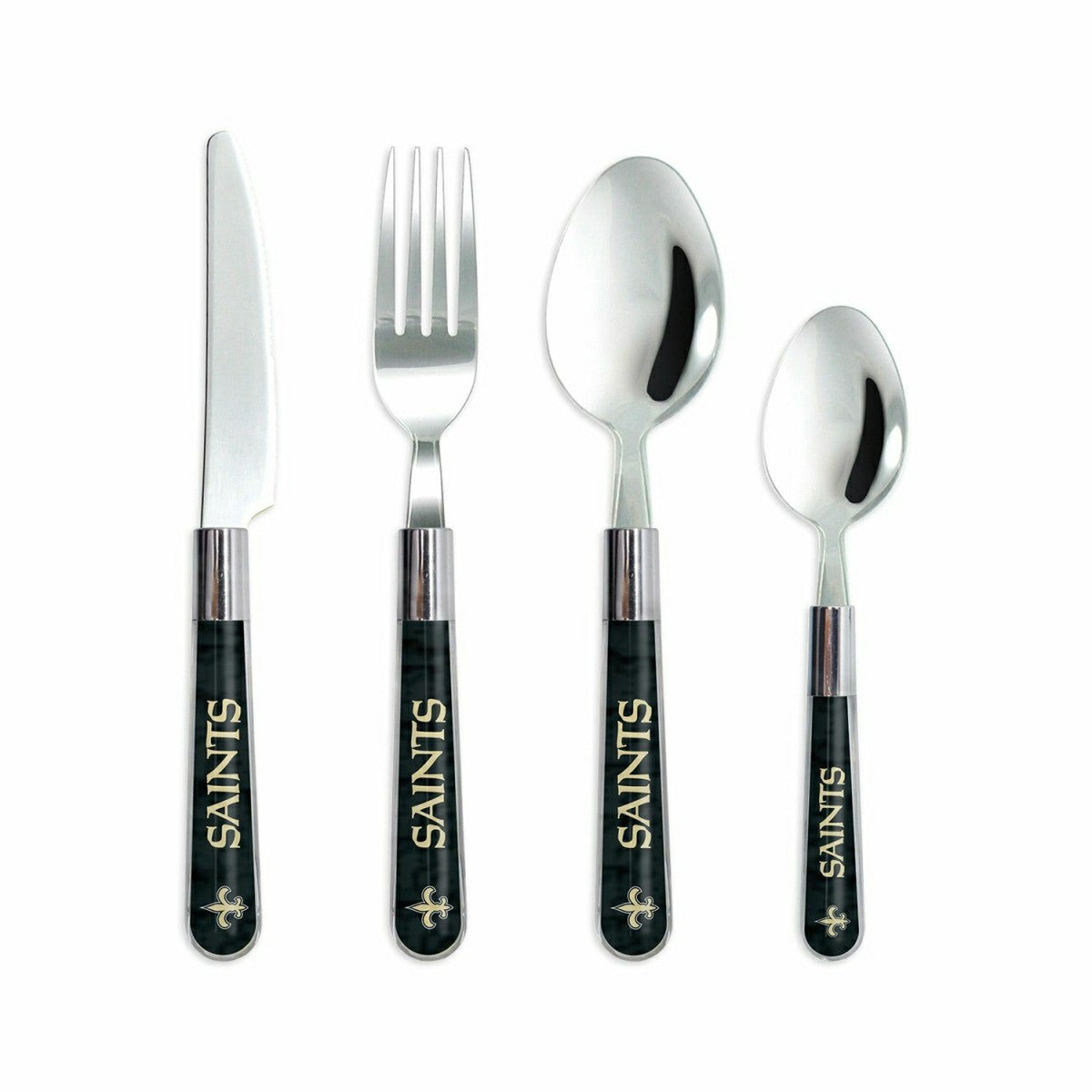 New Orleans Saints NFL 16-Piece Flatware Set Fashion