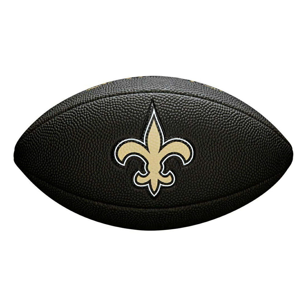 New Orleans Saints NFL Wilson Mini Football Black Lifestyle