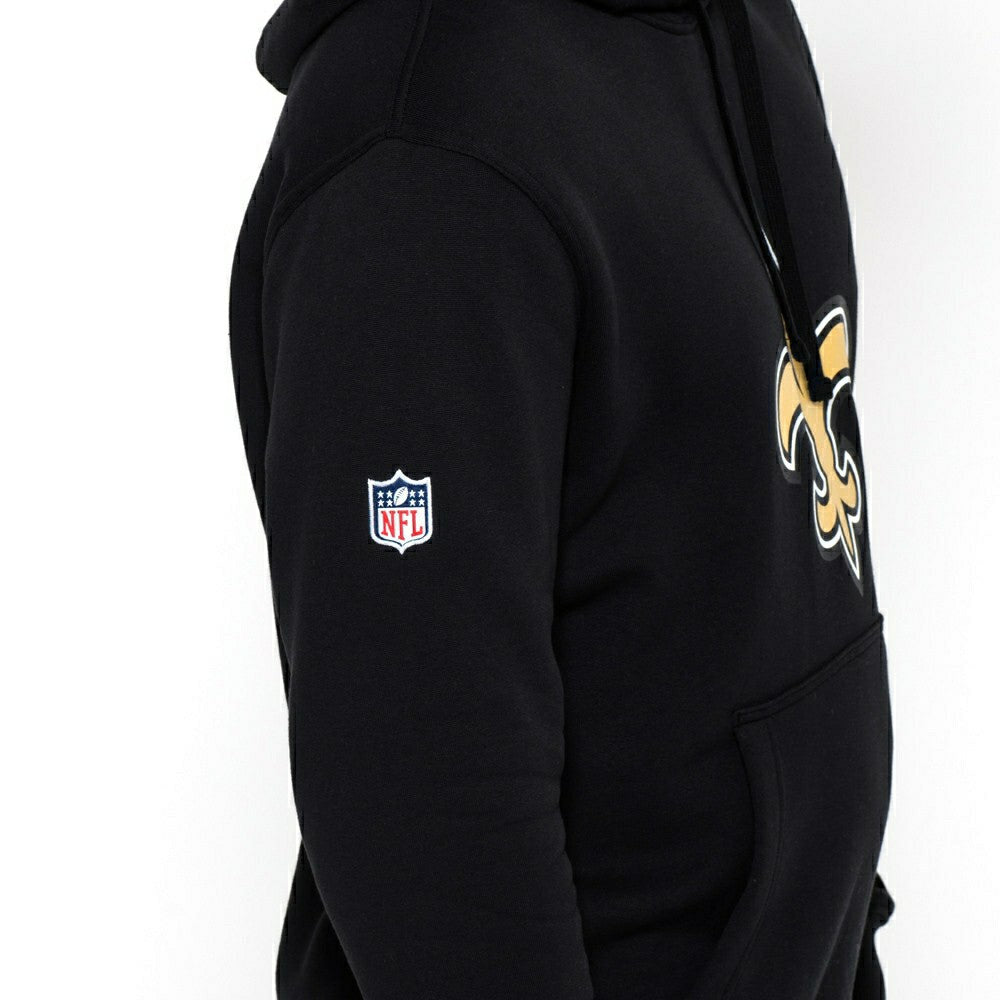New Orleans Saints Logo Hoodie NFL Sweatshirt Black Classic