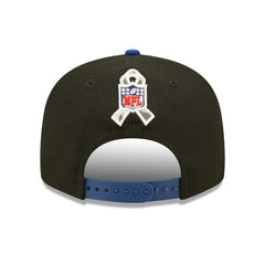 New York Giants 2022 NFL On-Field Salute to Service New Era 9FIFTY Snapback Cap Fashion