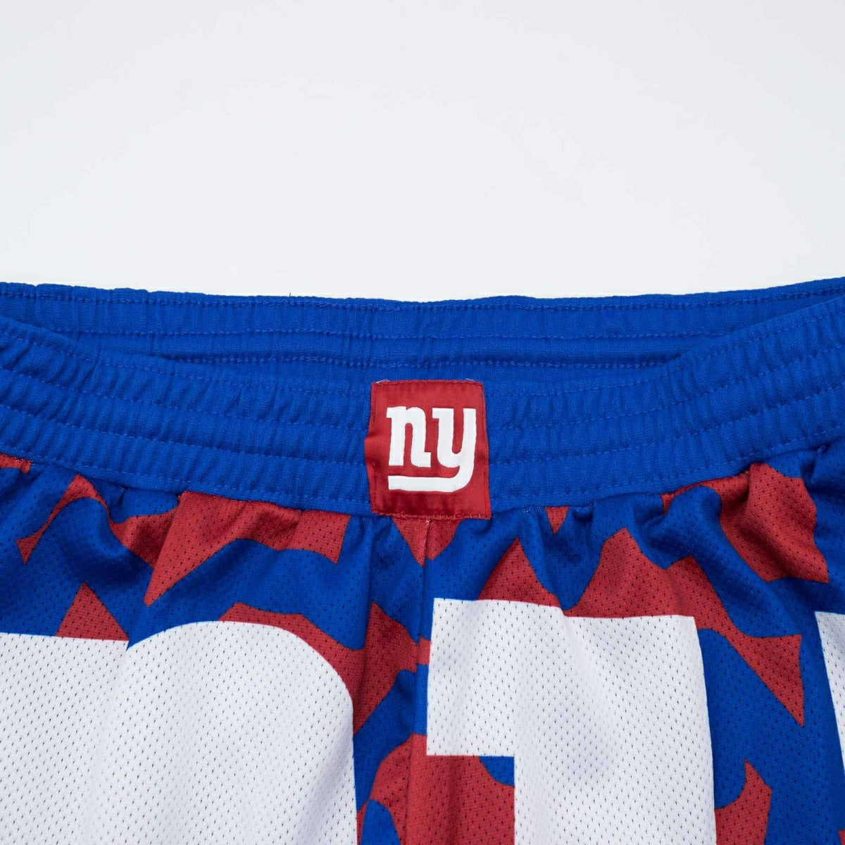 New York Giants Mitchell & Ness Jumbotron 2.0 NFL Shorts Taass sale