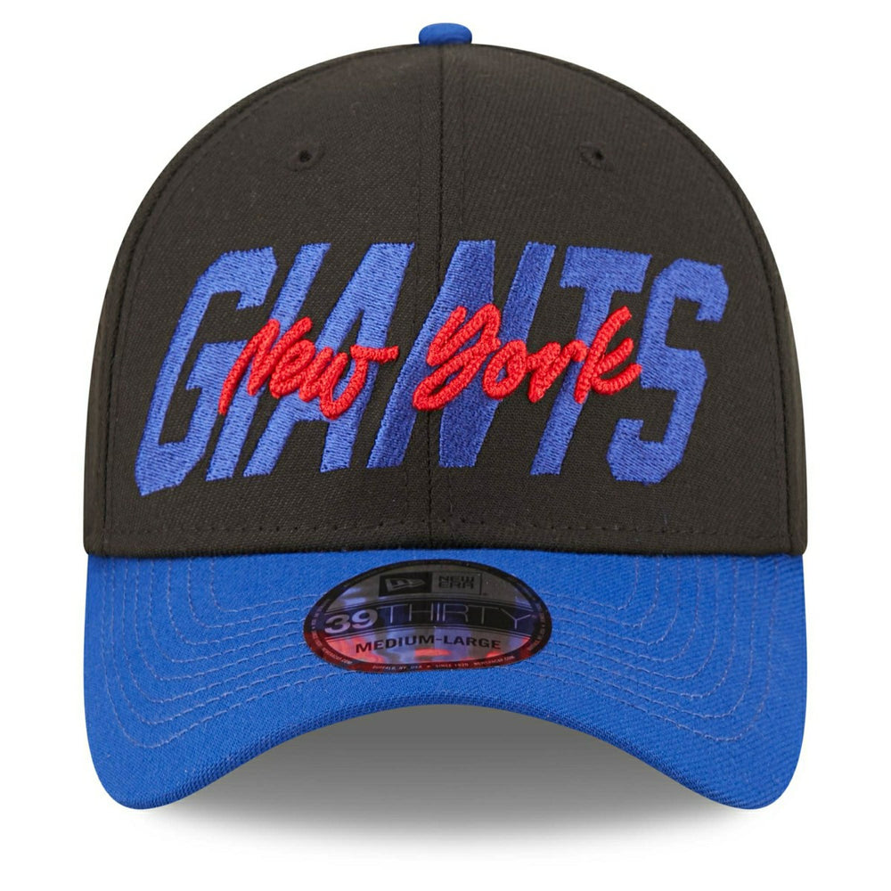 New York Giants Official 2022 NFL Draft New Era 39THIRTY Flex Cap Classic