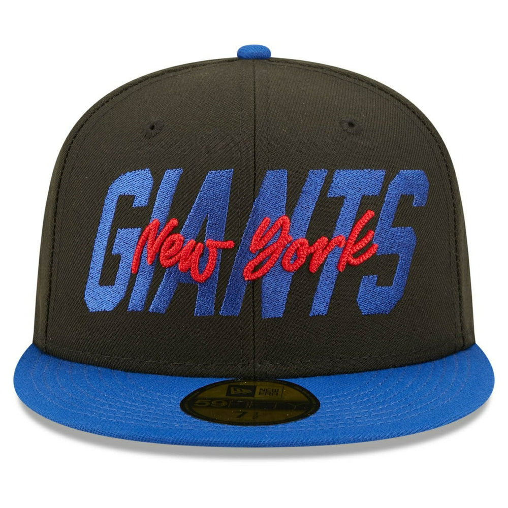 New York Giants 2022 NFL Draft On-Stage New Era 59FIFTY Fitted Cap Fashion