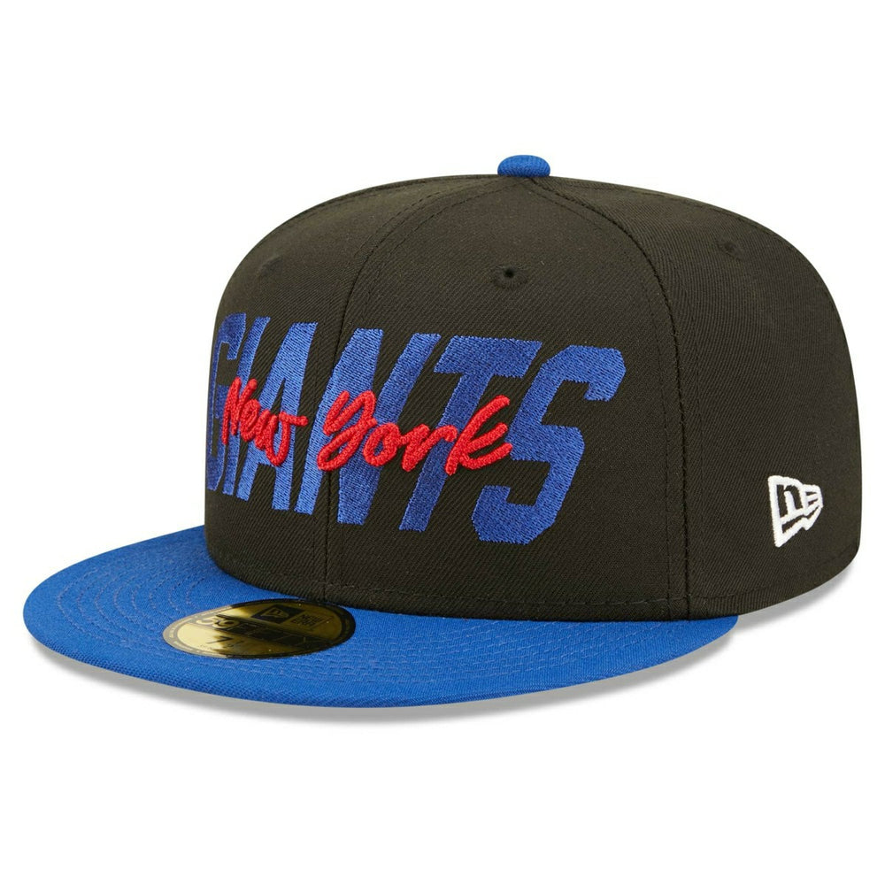 New York Giants 2022 NFL Draft On-Stage New Era 59FIFTY Fitted Cap Fashion