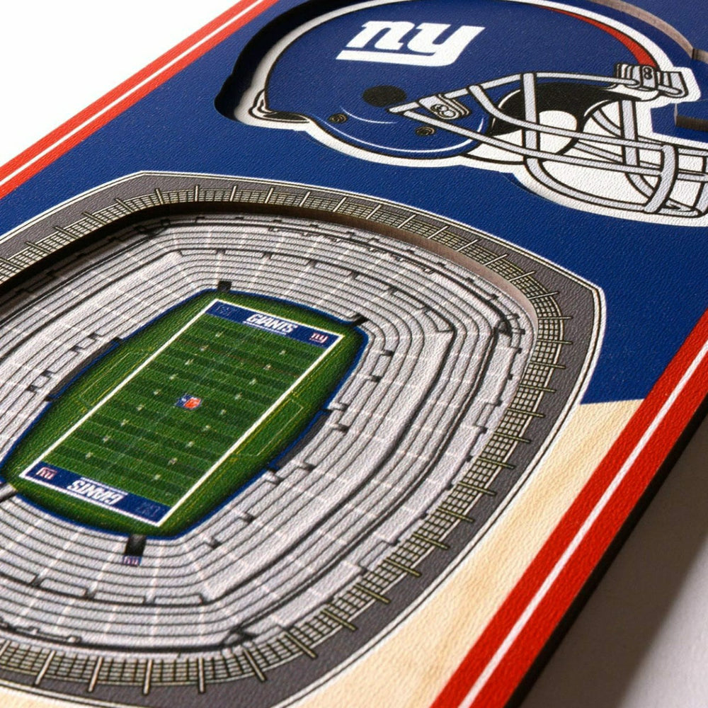 New York Giants 3D Stadium NFL Banner Taass for sale
