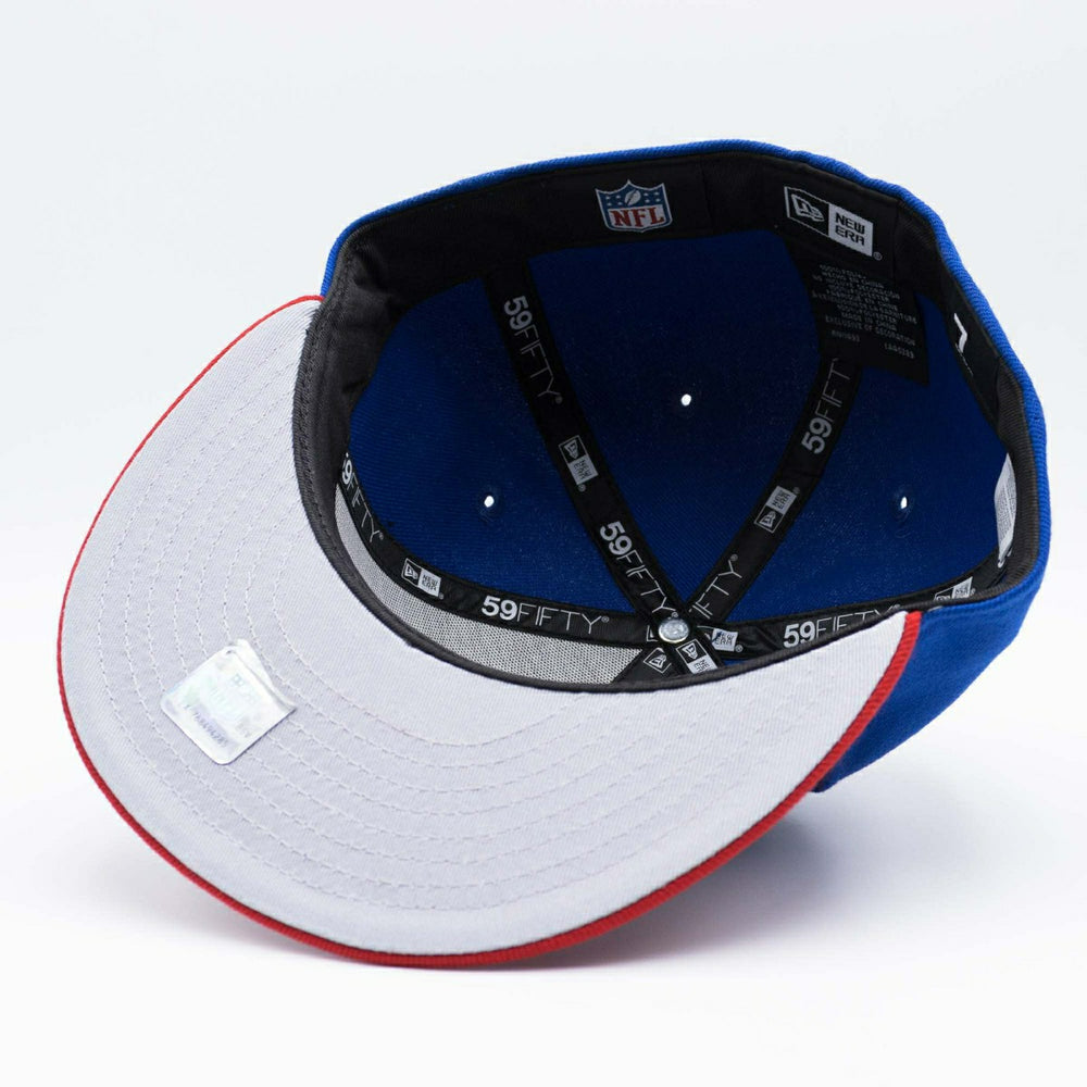 New York Giants Throwback Helmet New Era 59FIFTY Fitted NFL Cap Classic