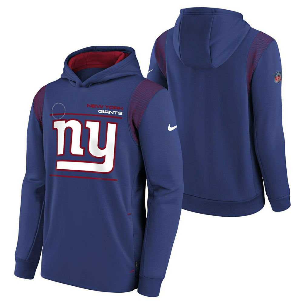 New York Giants 2021 NFL Sideline Nike Therma Hoodie (YOUTH) Fashion