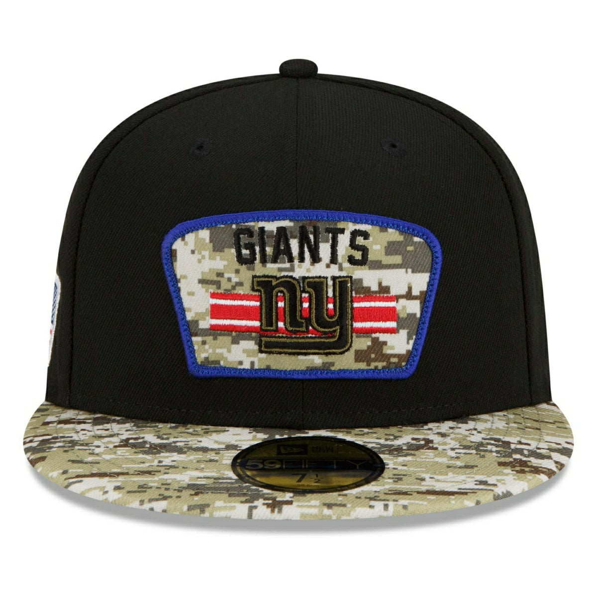 New York Giants 2021 NFL On-Field Salute to Service New Era 59FIFTY Fitted Cap Lifestyle