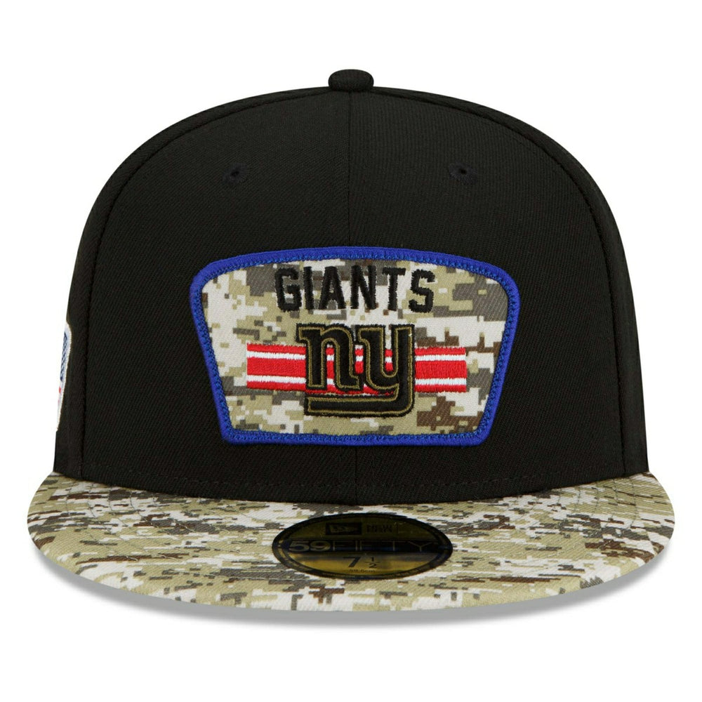 New York Giants 2021 NFL On-Field Salute to Service New Era 59FIFTY Fitted Cap Lifestyle