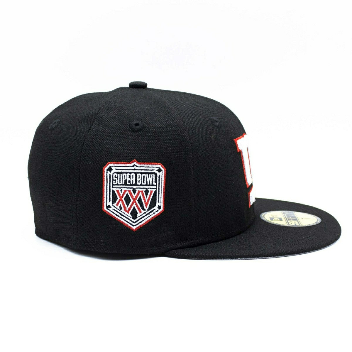 New York Giants Super Bowl XXV New Era 59FIFTY Fitted NFL Cap Black Classic