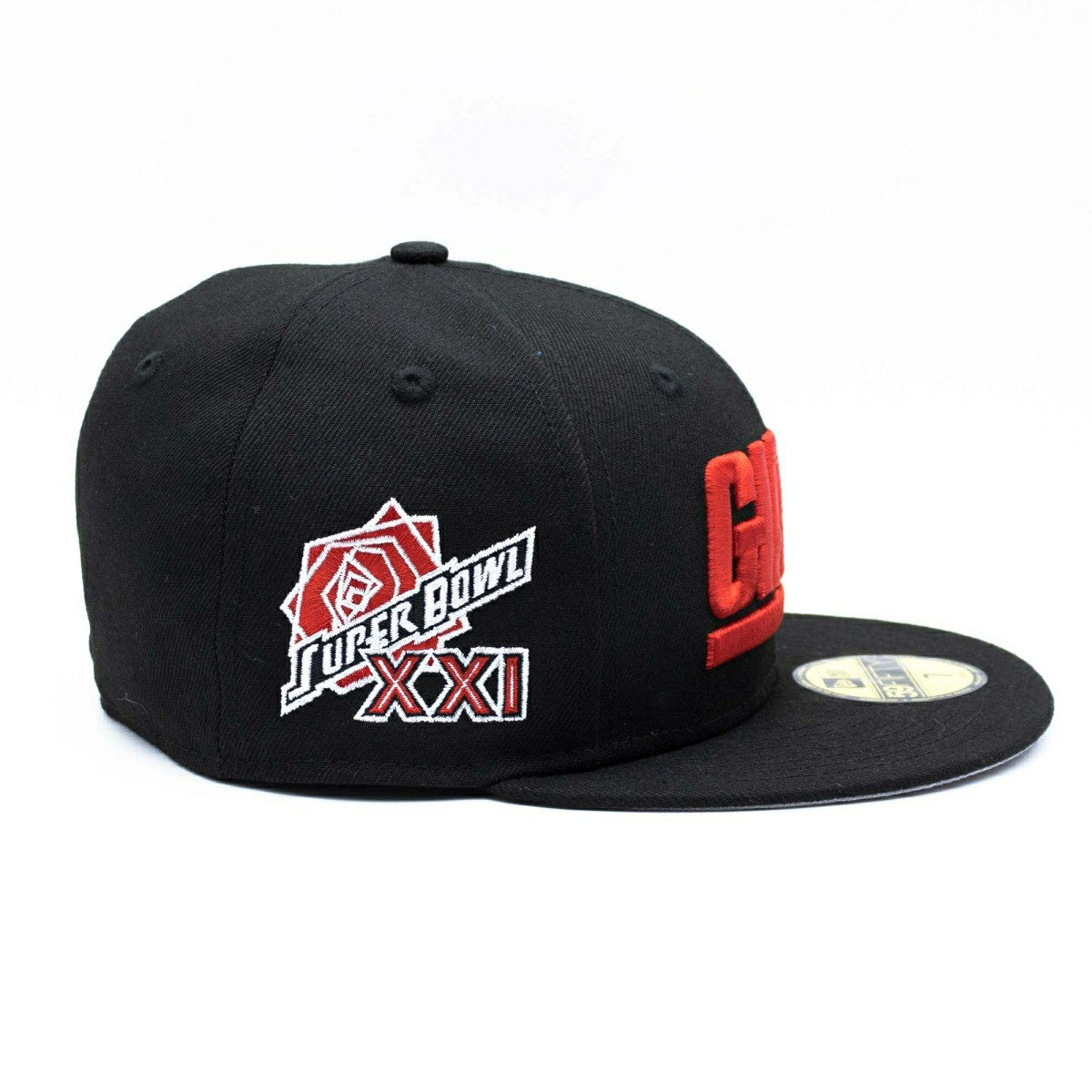 New York Giants Super Bowl XXI New Era 59FIFTY Fitted NFL Cap Black Fashion