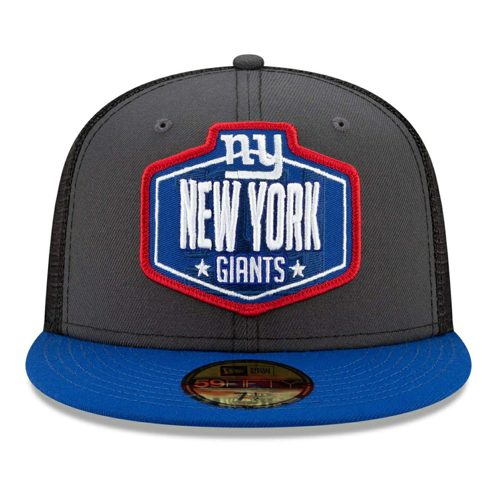 New York Giants Official 2021 NFL Draft New Era 59FIFTY Fitted Cap Lifestyle