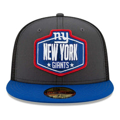 New York Giants Official 2021 NFL Draft New Era 59FIFTY Fitted Cap Lifestyle
