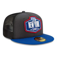 New York Giants Official 2021 NFL Draft New Era 59FIFTY Fitted Cap Lifestyle