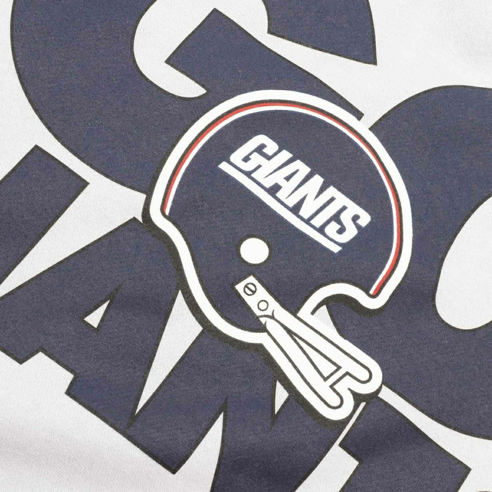 New York Giants GO GIANTS Nike Throwback NFL Crewneck Pullover Taass US